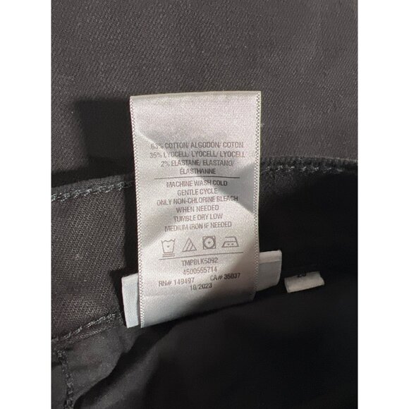 JOE'S JEANS The Mia High Rise Wide Leg Jeans 6/28 Black Vintage Stretch - Picture 11 of 11